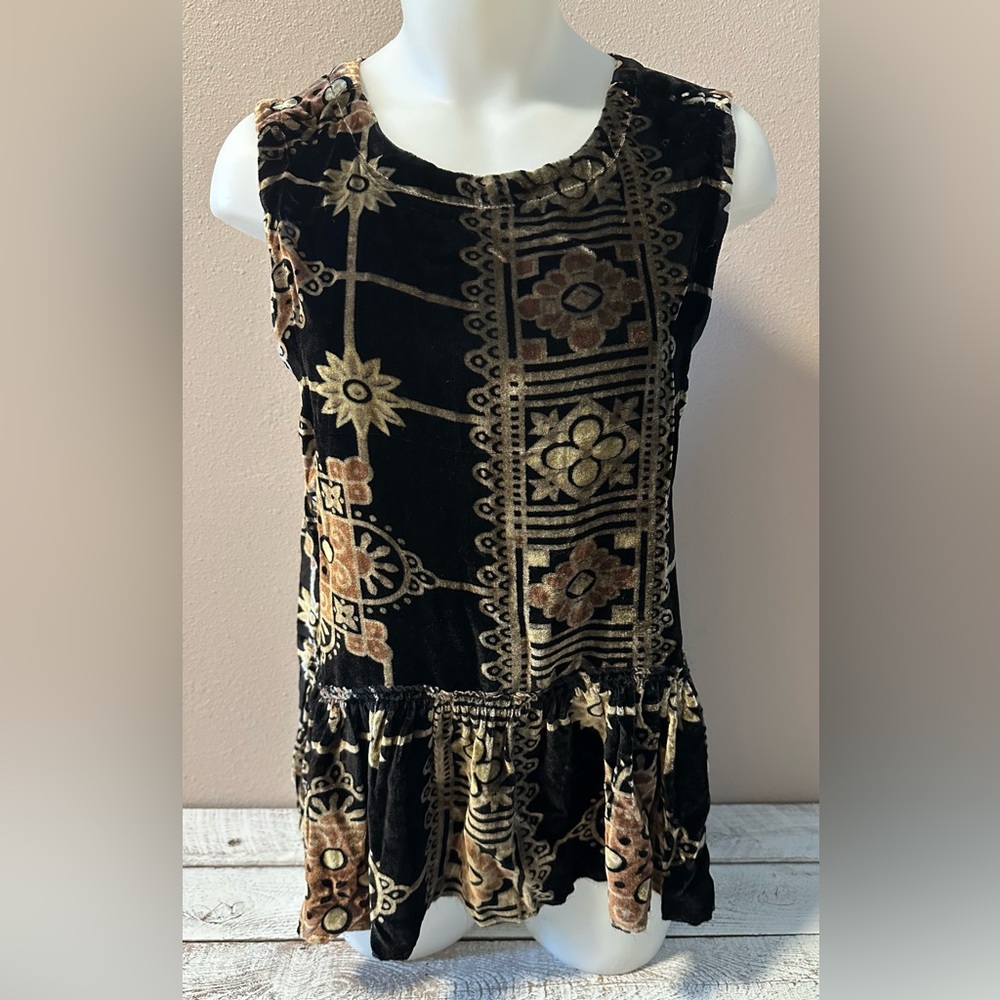 Chaser Silk Blend Peplum Blouse - NWT